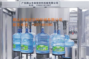 高效純凈，全自動桶裝水灌裝機助力餐飲與飲料生產升級